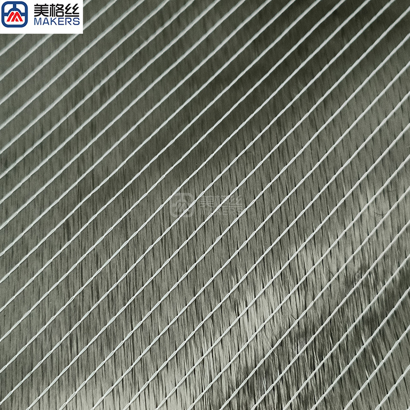 Многоосевая углеродная ткань 100 грамм положительная 45 ° отрицательная 45 ° углеродная двухосевая ткань для укрепления