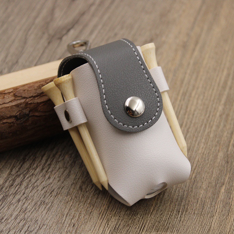 Color matching golf bag outdoor waist hanging key ring golf small waist bag portable mini golf protection bag