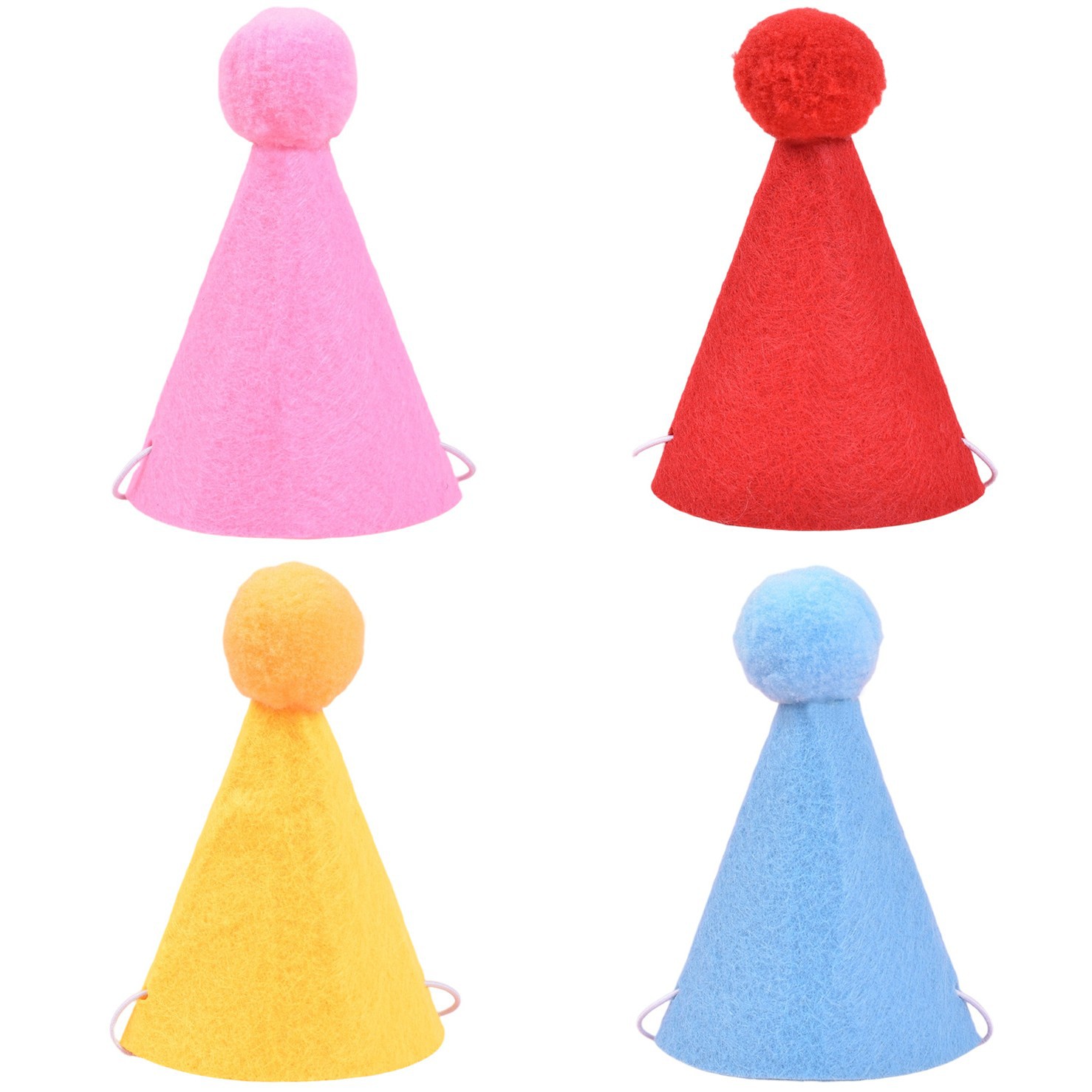 Pet Birthday Hat Mini Creative Cat Dog Pet Hat One-Year-Old Holiday Party Decoration Headdress Crown Hat