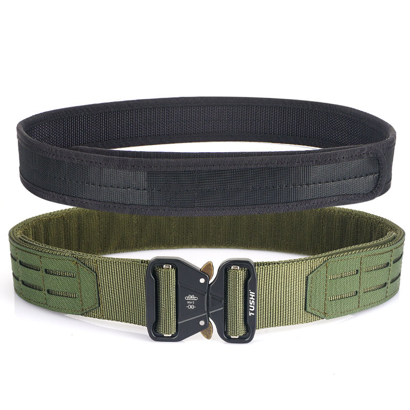 Tactical Waist Belt 2inch Quick Release Buckle Ronin Belt Waist Belt Metal Buckle Outdoor Belt Custom Wholesale