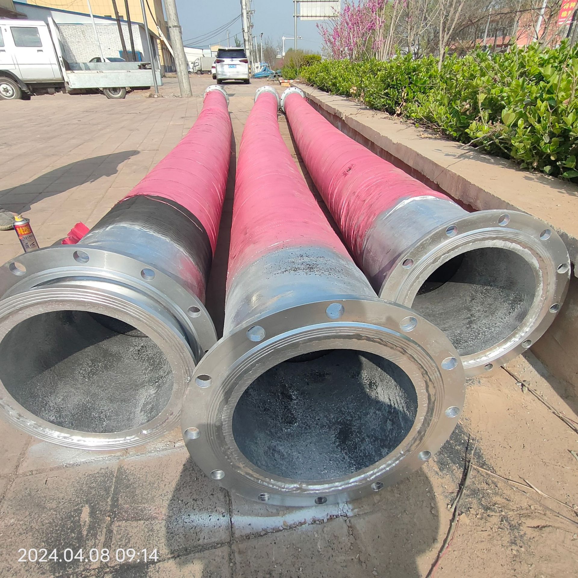 High Temperature Steam Hose Steel Braided Steam Rubber Hose High Pressure Steam Rubber Hose Hydraulic Hose Manufacturer Customization