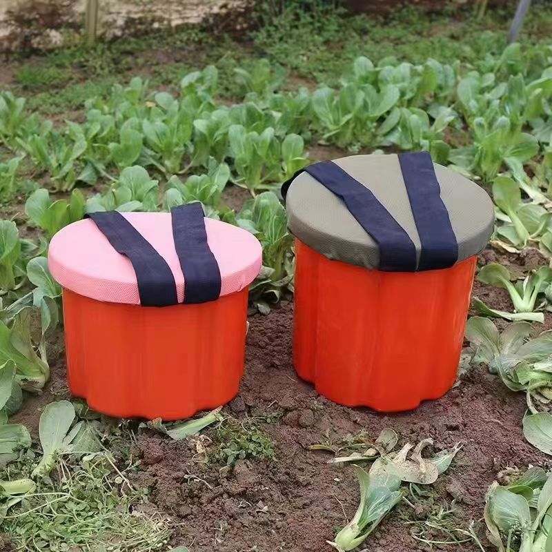 Wholesale greenhouse agricultural bench work with leather pier low stool garlic pier foam pier small bench