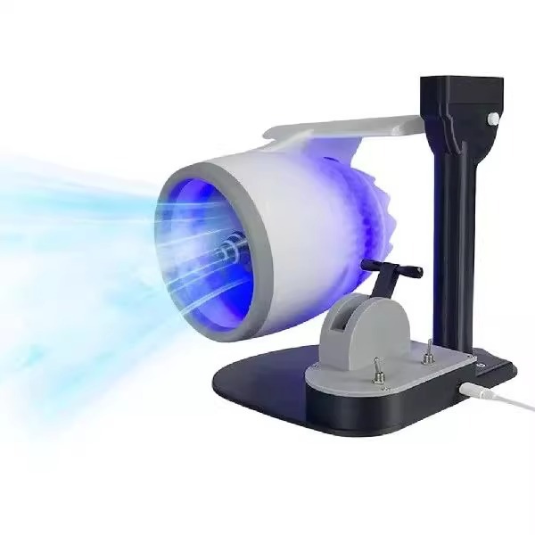 Новый настольный турбовентилятор с креативным дизайном, увлажняющий распылитель с подсветкой, настольная турбовентиляторная технология