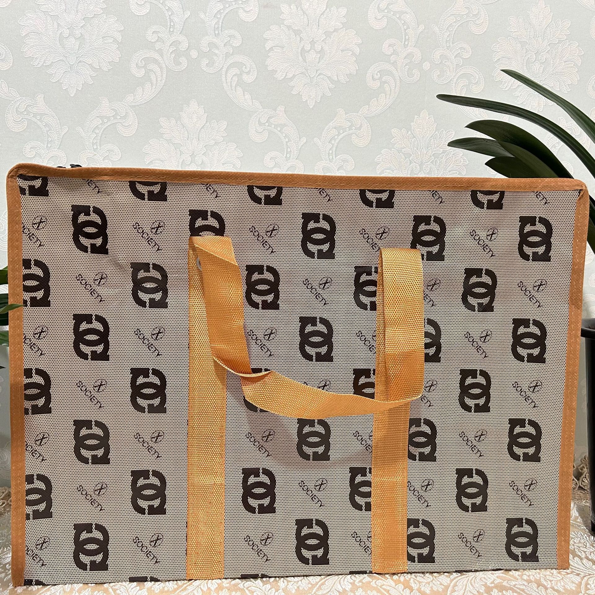 Фабричные продажи большая емкость цветная пленка нетканая сумка для перемещения