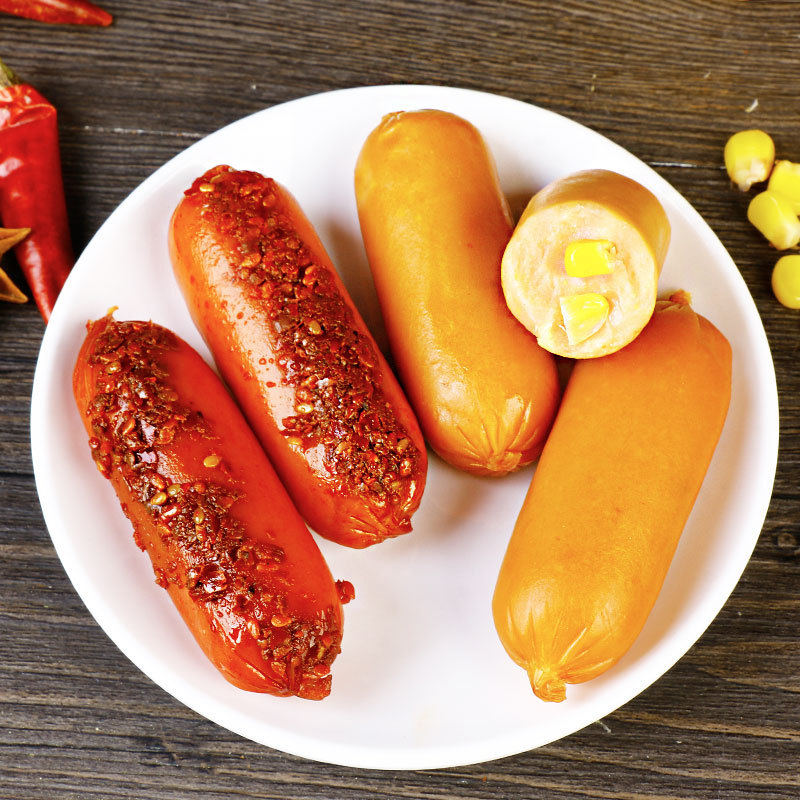 Free Shipping Shuanghui Corn Hot Dog Spicy Crispy Sausage Instant Snacks Snacks Crispy Baked Sausage Ham Sausage