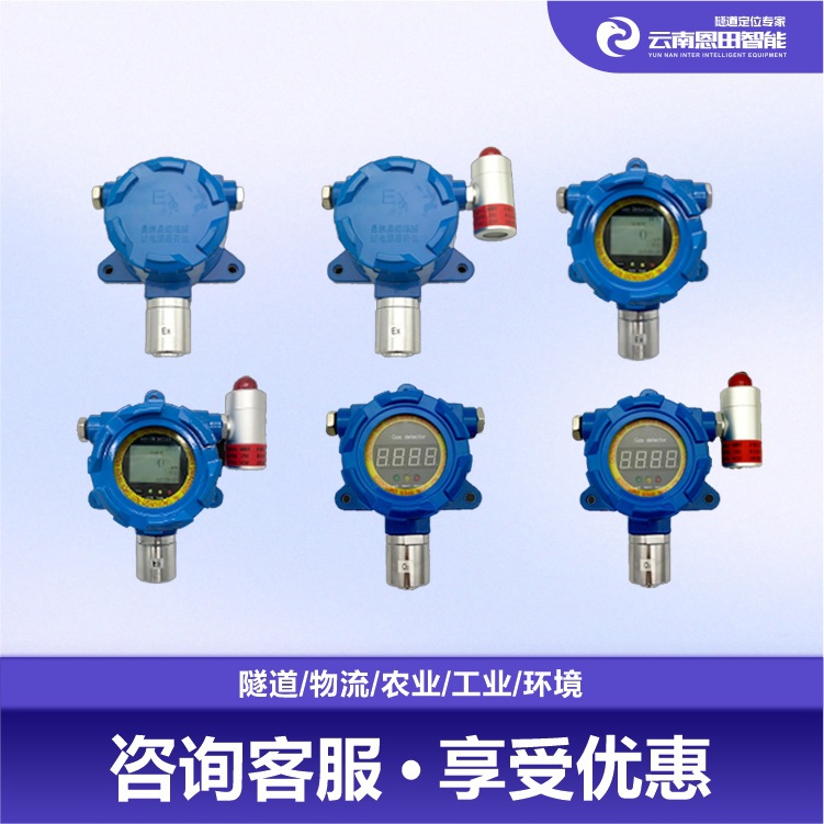 Tunnel Gas All-In-One Detector Carbon Dioxide Hydrogen Combustible Concentration Explosion-Proof Alarm Multi-Gas Detection