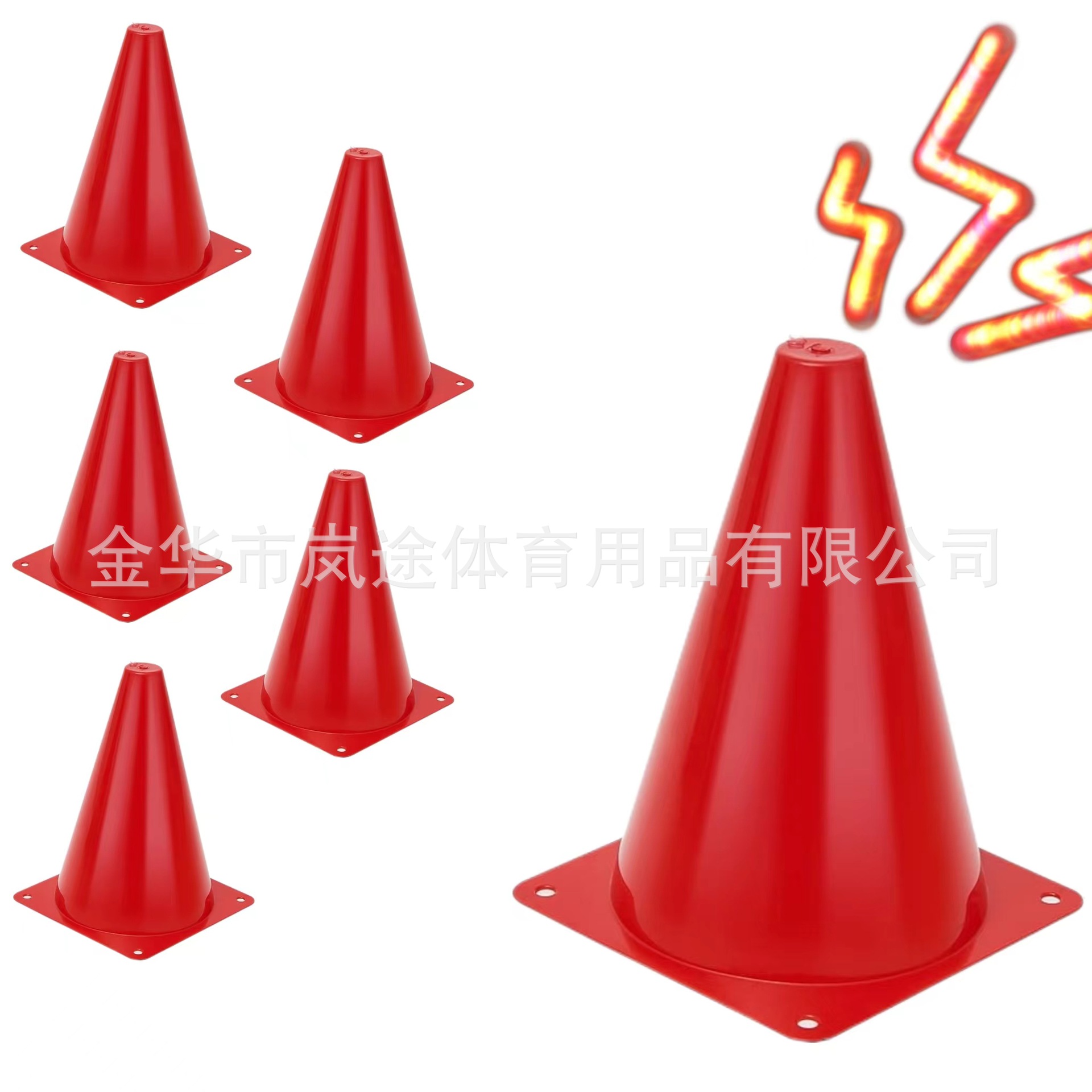 Оптовая продажа 18 см логотипное ведро конус препятствия для футбольного тренировочного оборудования