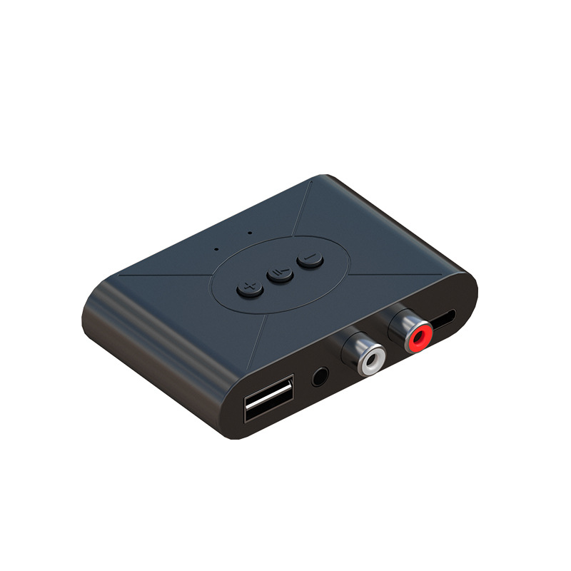 Bluetooth Receiver 5.3 Wireless Nfc Mobile Phone Audio Output Rca Old-Fashioned Audio Amplifier U Disk Player