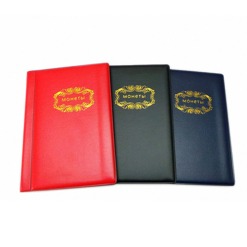 Оптовая продажа нового русского альбома на 120 монет карманный русский однострочный альбом для монет