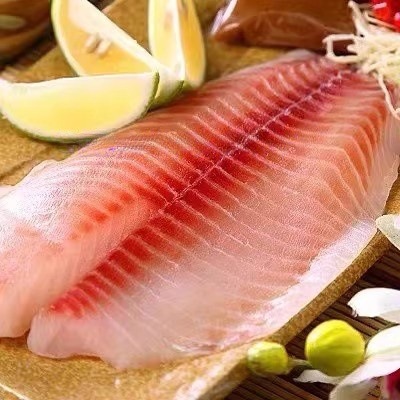 Fresh Frozen Red Snapper Fillets Tilapia Fillets Sashimi Snapper Fillets Whole Box 4.5kg
