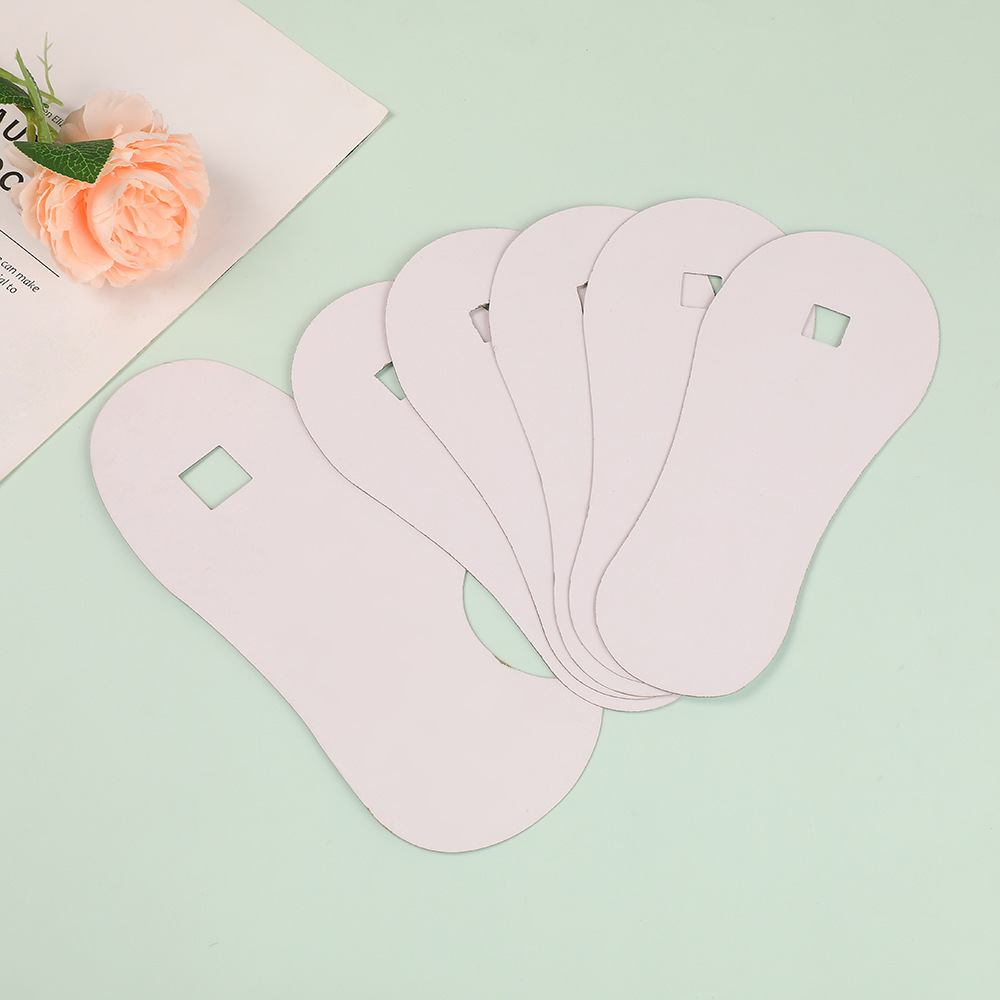 Clothing Lining Board Manufacturers Wholesale Socks Lining Packaging Materials Tag Paper Card Women's Boat Socks Invisible Sock Lining Board