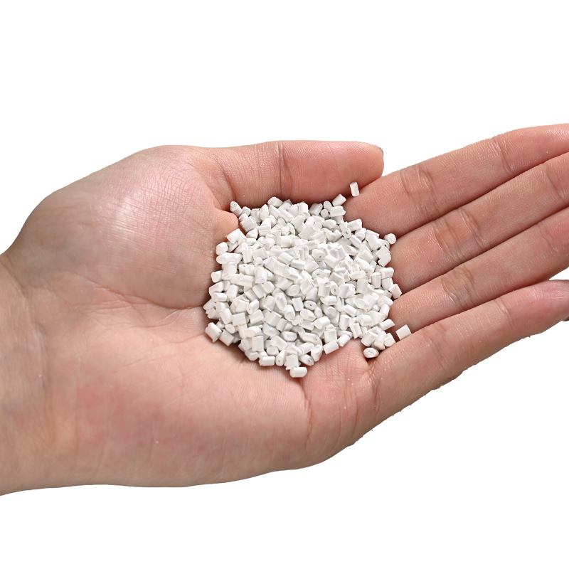 High-Flow Pc White Masterbatch Manufacturer Direct Sales Hard Plastic Product Masterbatch Enhanced Toughness for Household Appliance Shell Injection Molding