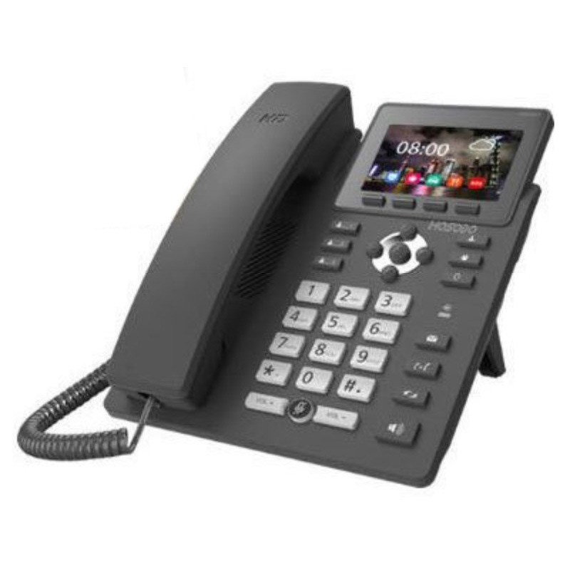 Neutral Panel Sip Recording Phone Color Screen Without Logo Sip+Pstn Dual-Mode Network Ip Phone