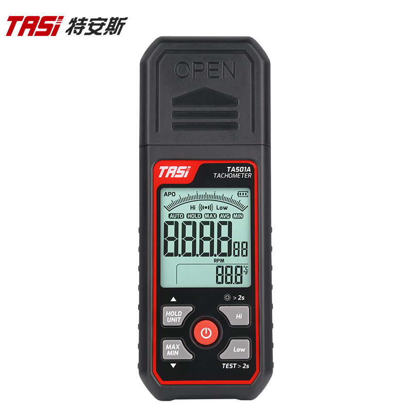 Tenas digital tachometer TA501A digital display photoelectric tachometer motor instrument Automobile Motor tachometer