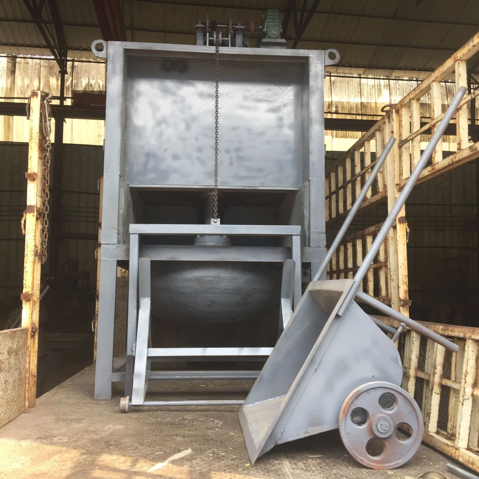 Fully Automatic Aluminum Ash Frying Machine, Aluminum Ash Rubbing Machine, Zinc Slag Separation Equipment, Small Industrial Hot Zinc Aluminum Slag Ashing Machine