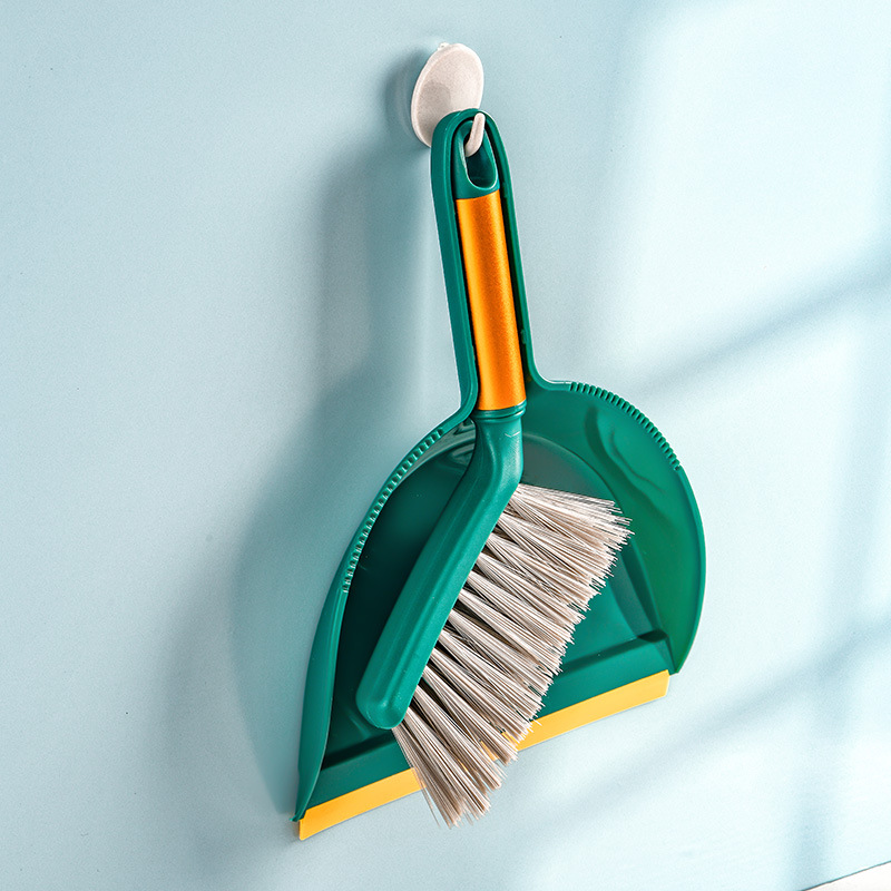 Dustpan Broom Set Desktop Mini Broom Household Keyboard Brush Plastic Shovel Brush Combination Creative Cleaning Tool