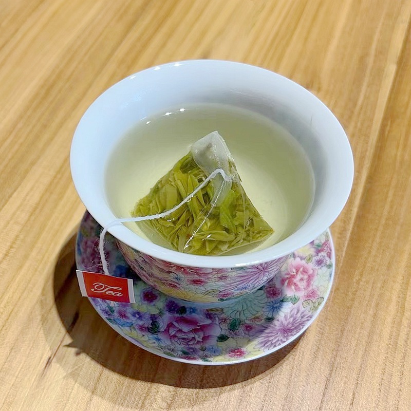 Alpine Spring Tea Specially Selected Craftsmanship Yellow Tea New Tea Tea Bags Authentic Fragrance Triangular Bags Commercial Bags Customized