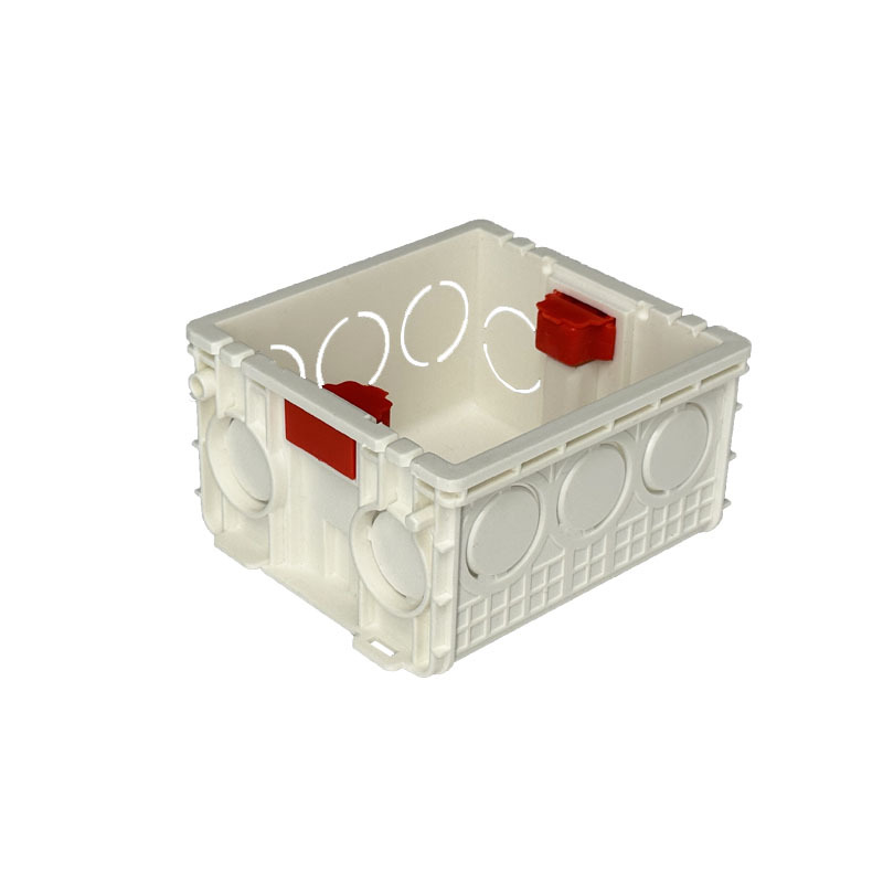 Xtf Brand National Standard 3C with Certificate and Lid Concealed Junction Box Pvc Plastic Concealed Bottom Box Switch Box Home Decoration Box