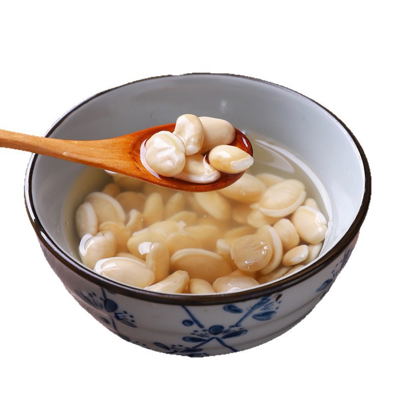 White Lentils 500g Guangdong Farm Fresh Self-Grown Large Capsules Authentic Large White Lentils Chinese Medicinal Materials Fresh Dry Goods