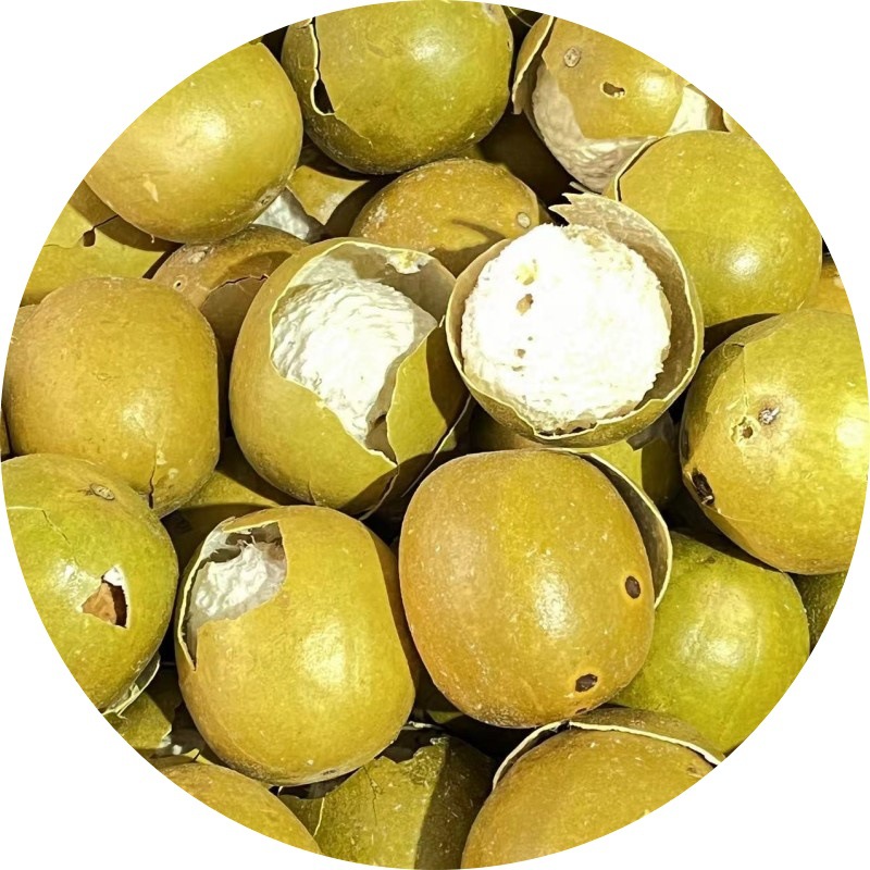 Guangxi Monk Fruit Shell-Breaking and Dehydration Monk Fruit Milk Tea Raw Materials Wholesale Bulk Monk Fruit Large, Medium and Small Fruit Uniform Goods