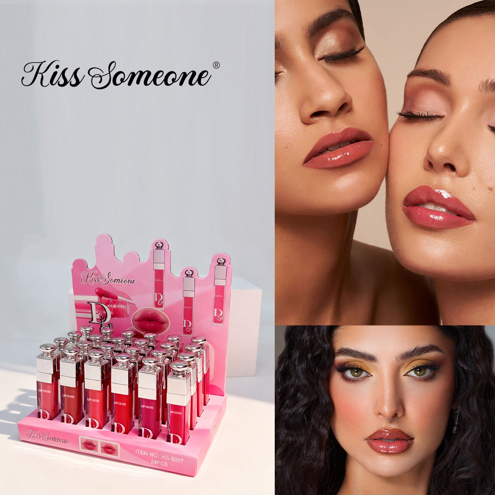 Cross-Border Exclusive New 6-Color Long-Lasting Non-Stick Lip Glaze Matte Matte Liquid Lipstick European and American Lip Gloss Wholesale