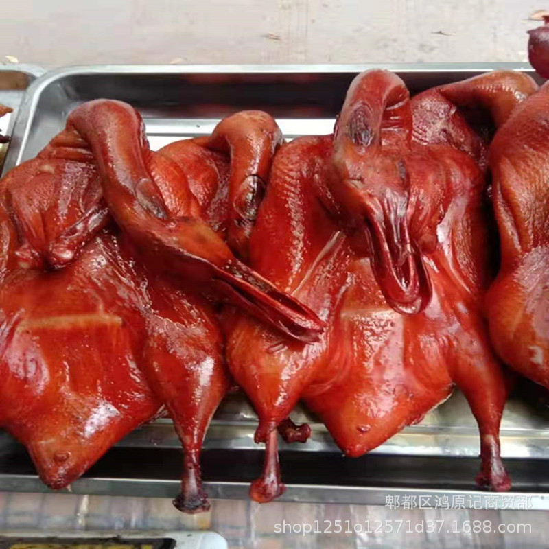 Уличный киоск Бегущий Цзянху Тушеная соленая утка Копченая 299.7см Соленая утка соус Вкусная соленая утка Тушеная соленая утка Чэнду