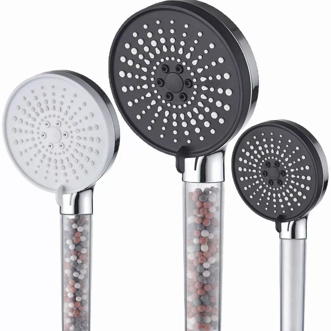 Трансграничный пятой скорости регулировки воды фильтр душевой насадка высоконапорный душ отрицательные ионы жесткой воды смягчающая душевой насадка