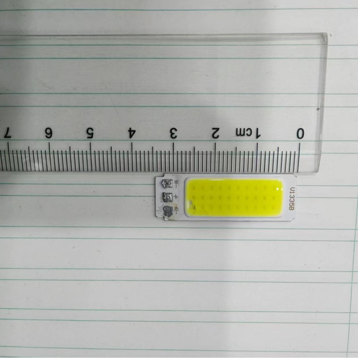 Intelligent Auxiliary Light Source Auxiliary Lamp Bead Led Lamp Bead Cob Supports Red and White Two-Color 13*35mm Magnetic Small Lighting