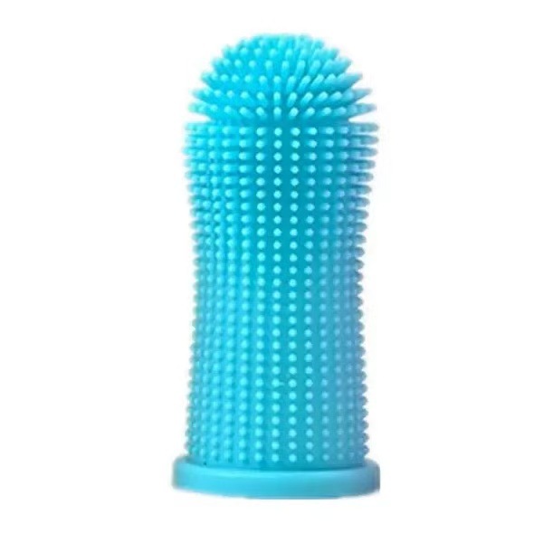 Pet Toothbrush Cat Soft Brush Dog Toothbrush Tooth Cleaning Silicone Finger Cot Dog Food Grade Gum Care Brush