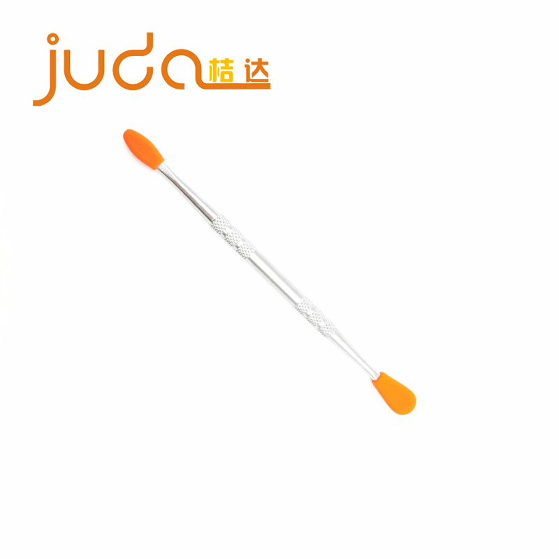 Factory Direct Sales Silicone Cigarette Paste Scoop, E-Liquid Cleaning Tool, Stainless Steel Cigarette Spoon Suitable for Silicone Pipes