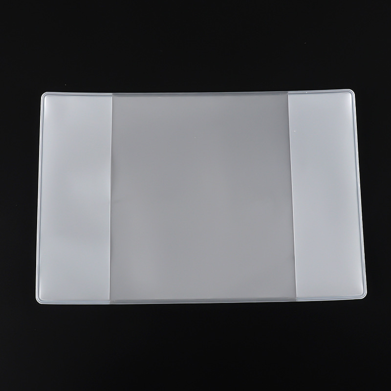 Customized Pvc Book Cover Protective Cover Transparent Handbook Protective Film Eva Frosted Soft Glue A4A5 Various Sizes Book Cover