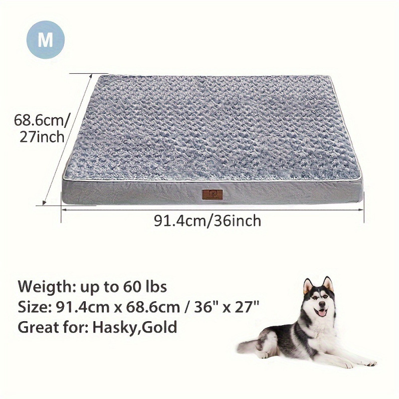 2026 New Cross-Border Dropshipping Large Orthopedic Dog Bed Suitable for Medium and Large Dogs Cross-Border Dropshipping