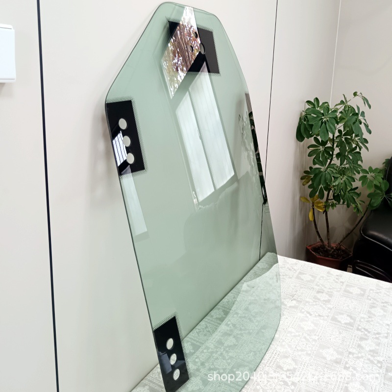 Bobcat Excavator Front Windshield Engineering Vehicle Front Windshield Tempered Glass Front Windshield