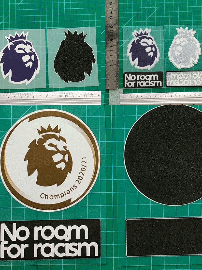 Premier League Armband Collection Jersey Number Letter Armband Hot Stamping Number Thermal Transfer Map Jersey Jersey Supplies