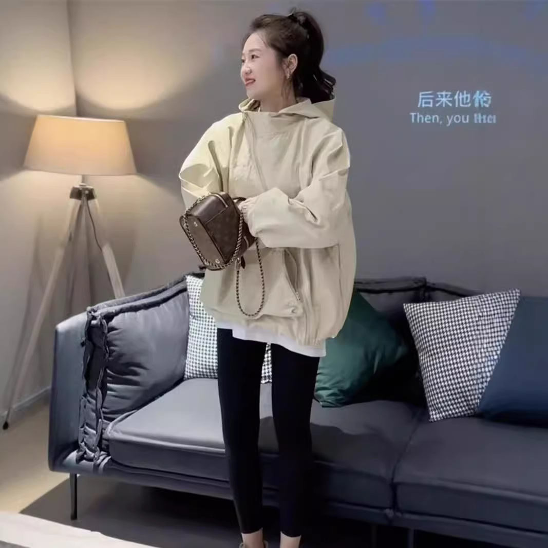 Sun Protection Clothing for Women Summer 2023 New Thin Breathable Small Fragrant Style Jacket Loose Hooded Overalls