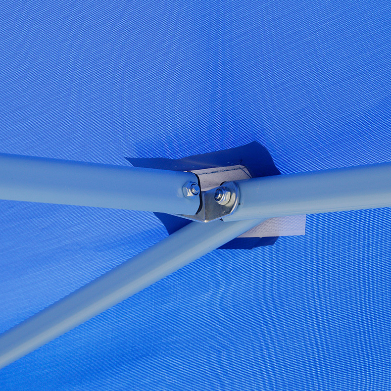 Folding Tent Exhibition Factory Warehouse Rainproof Tent Large Umbrella Stall Four-Legged Awning Outdoor Exhibition Advertising Tent