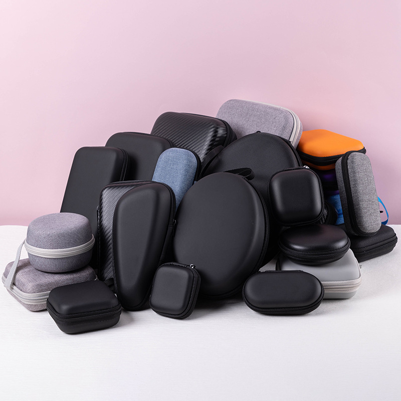 Processing and Customization 2.5inch Mobile Hard Drive Bag Eva Headphone Cosmetics Bag 3C Digital Packaging Box Mobile Power Supply Bag