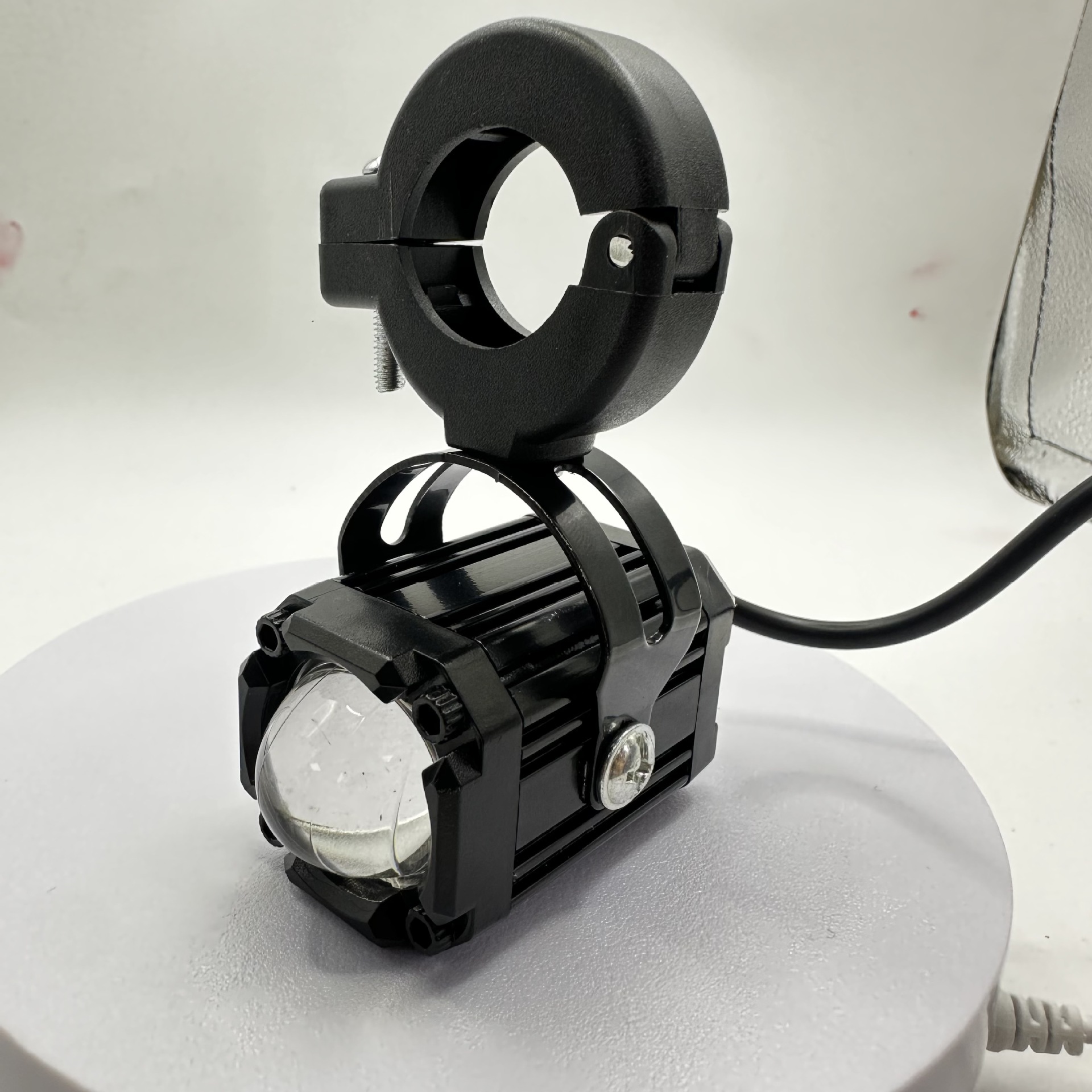 Cross-Border Led Car Lights Devil Eye Motorcycle Spotlights Waterproof Strong Light Flash Lights Electric Vehicle Modified Headlights