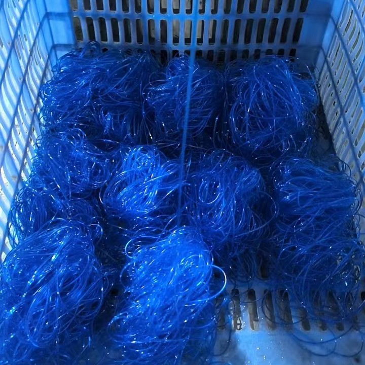 Manufacturer Produces 2mm Plastic Braided Flat Rope Pvc Plastic Glass Fiber Kidsren's DIY Handmade Bracelet Weaving