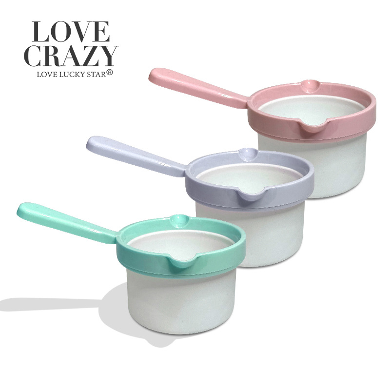 Hair Removal Wax Aromatherapy Wax Special with Drainage Port Handle Silicone Bowl Silky Lifting Amazon Hot Sale