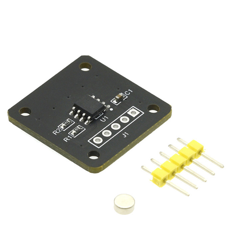 Mt6701 Magnetic Encoder Magnetic Sensor Angle Measurement Sensor Module 14Bit High Precision Replaces As5600
