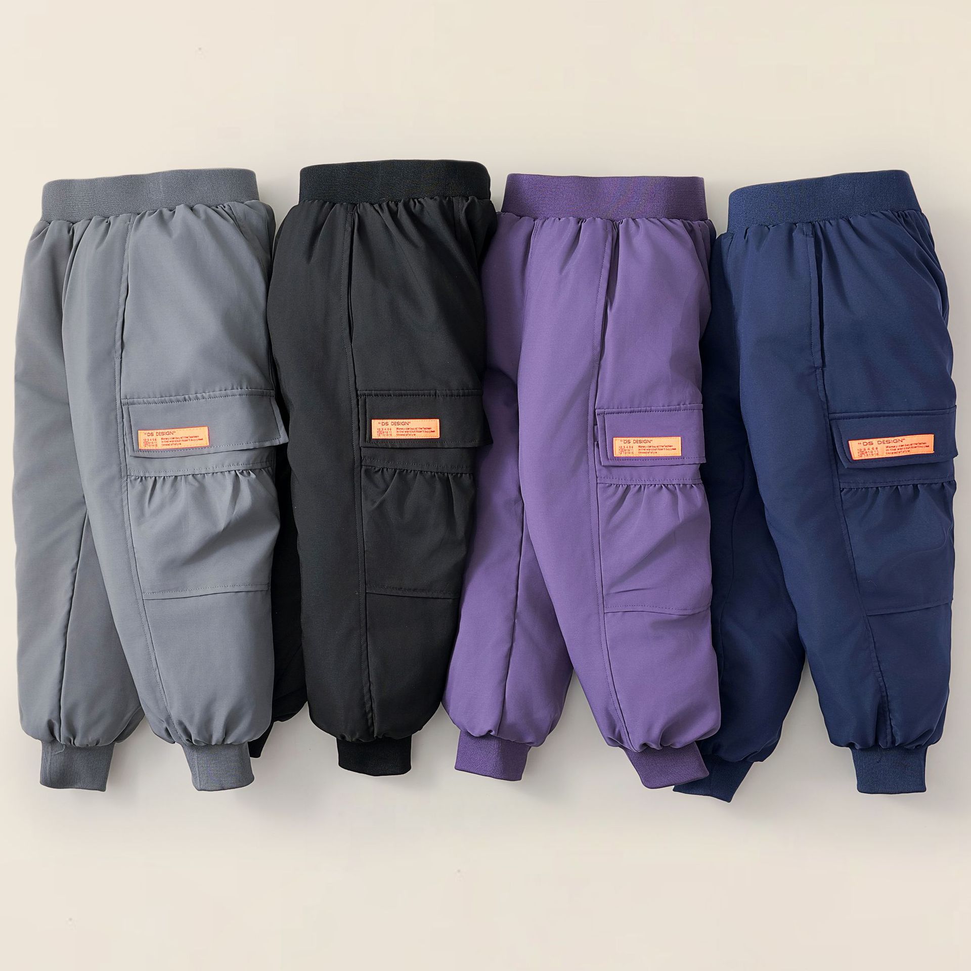 Детские брюки с утеплителем, 2025 года, для мальчиков и девочек, теплые и толстые