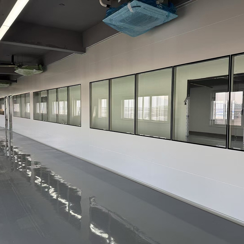 Manufacturer Purification Workshop Clean Room Laboratory Glass Fixed Window Purification Observation Window Double-Layer Hollow Observation Window