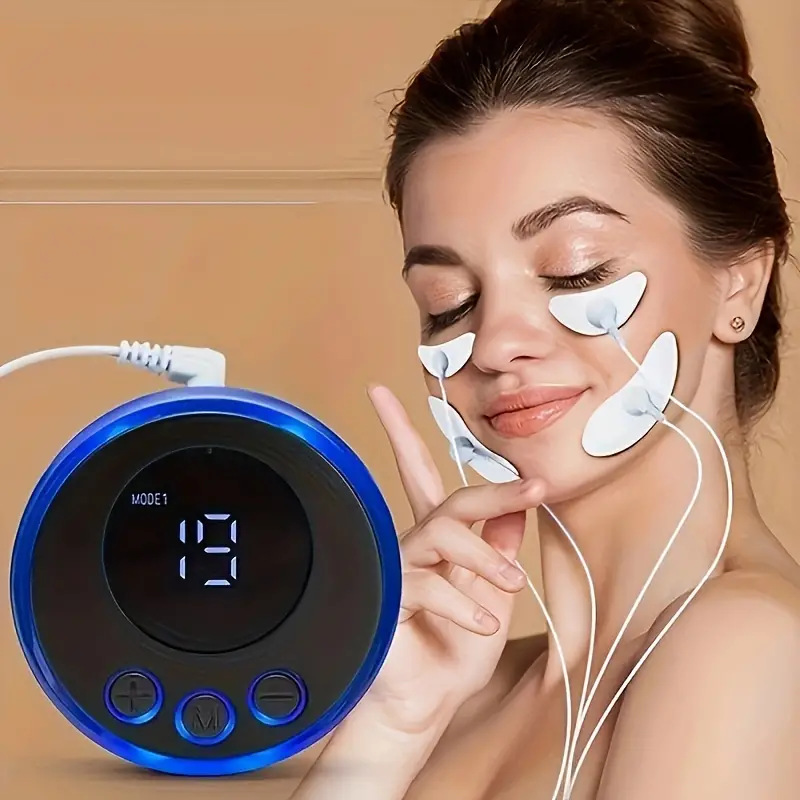 Crescent Face Massager Massage Patch PET Material Can Clean Multi-site Available Physiotherapy Electrode Sheet