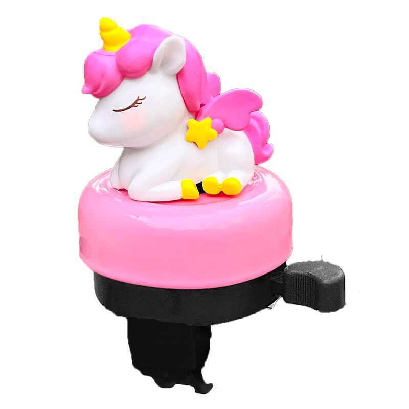 Unicorn Kidsren's Bicycle Bell Super Loud Universal Cute Cartoon Balance Bike Bicycle Skateboard Horn Super Loud