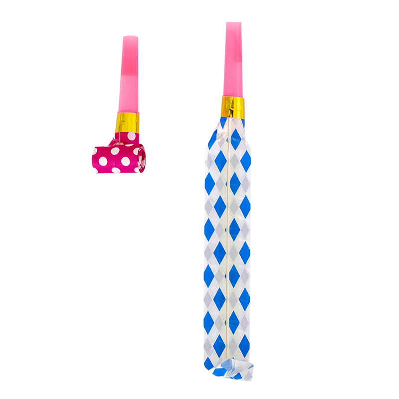 Children's toys birthday dragon whistle funny creative blow roll toys wholesale small gifts performance props