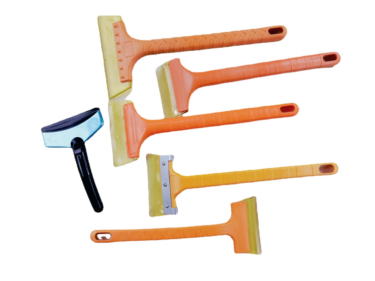 Лопата для снега Оксфорд с длинной ручкой три в одном инструмент для уборки снега с автомобиля зимний скребок для снега маленькая лопата для удаления снега