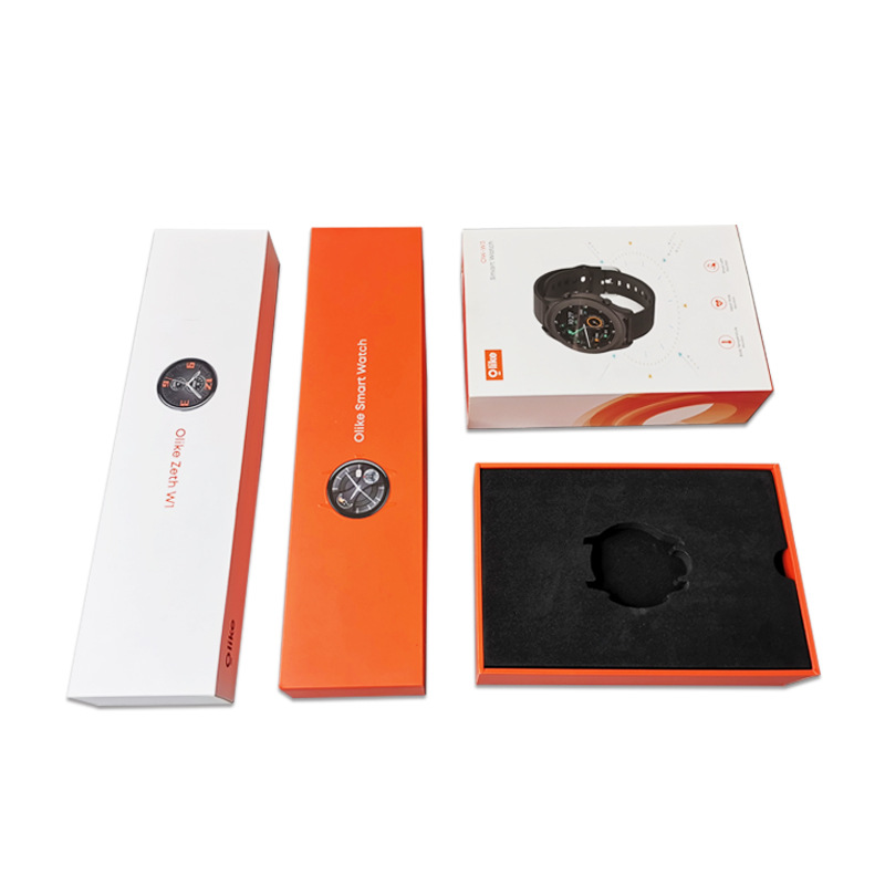 Simple heaven and earth cover gift box neutral packaging box exhibition gift box book box drawer box heaven and earth box customization