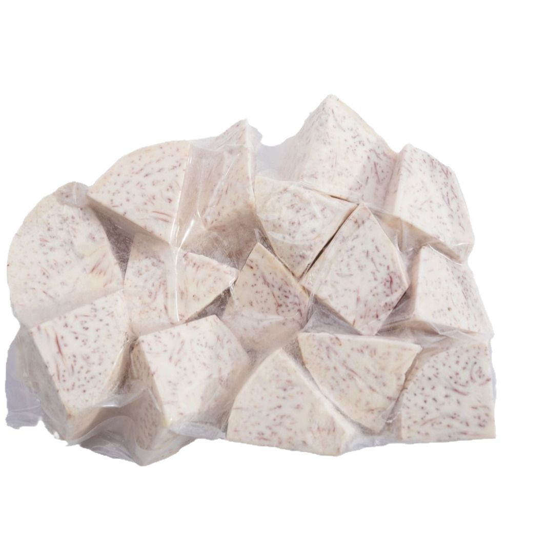 Lipu Taro Cubes Guangxi Lipu Planting Base Freshly Cut Taro Cubes Freshly Sliced ​​Into Slices, Powdery, Glutinous and Fragrant