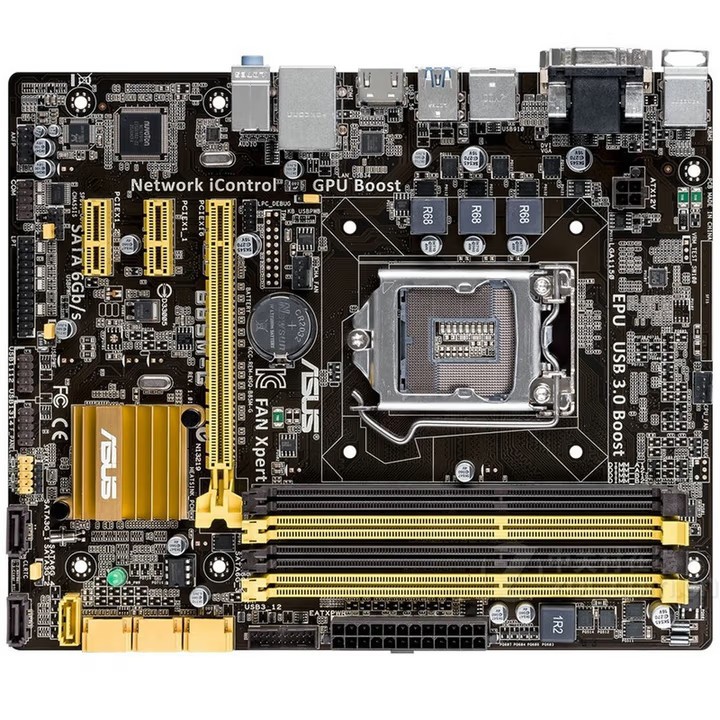 Asus B85M-G Plus Desktop Computer Motherboard 1150-Pin Four-Channel Ddr3 Memory Compatible